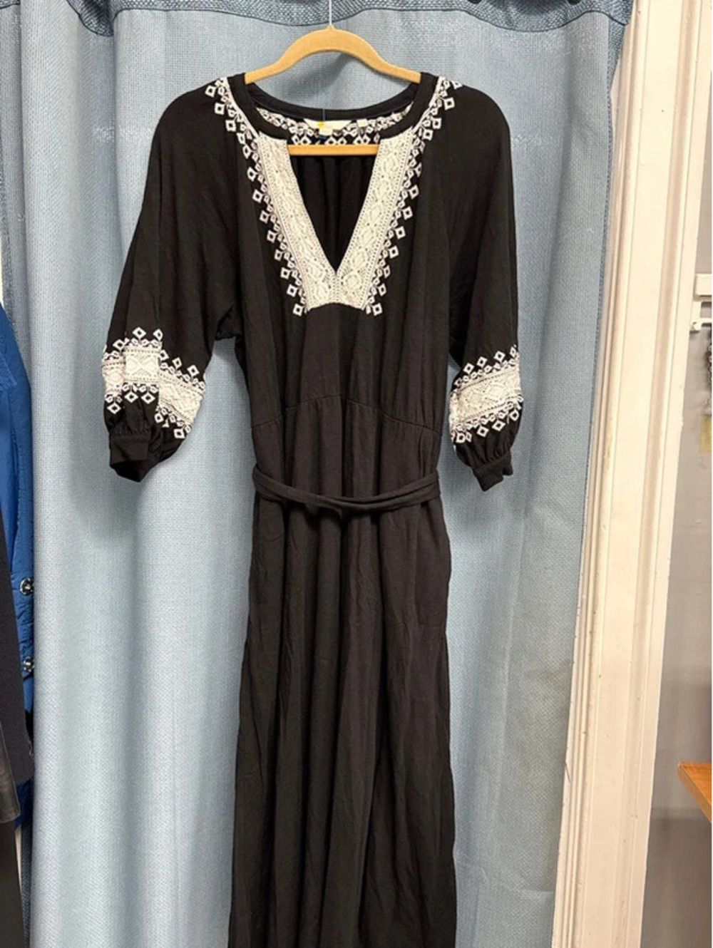 Boden trim jersey midi dress